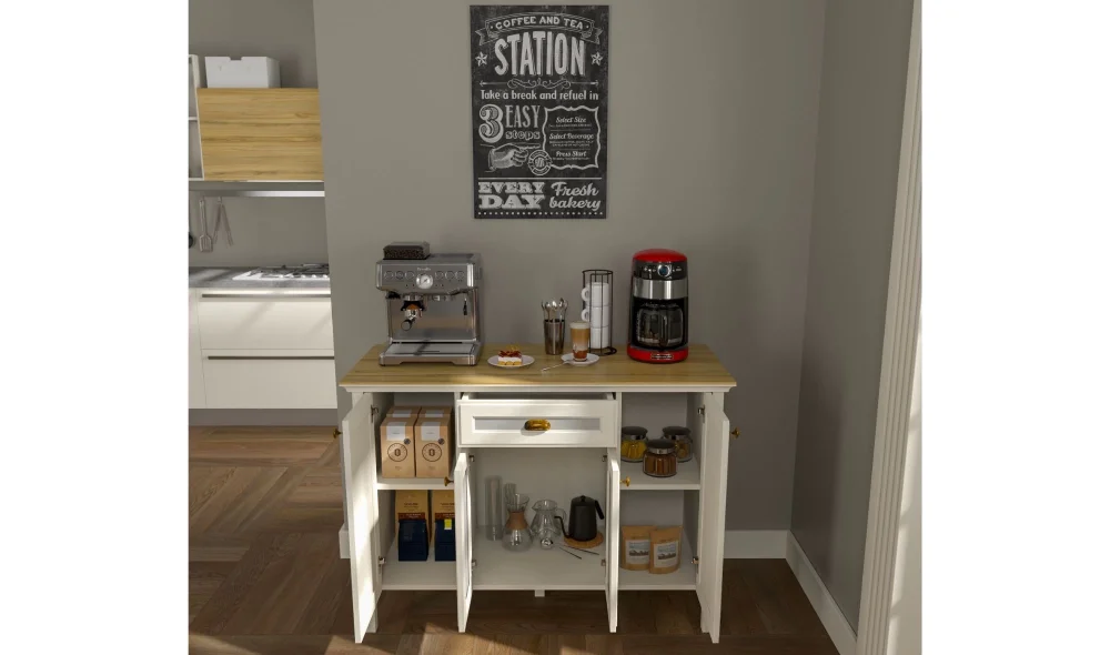 Serena Kahve Köşesi Dolabı