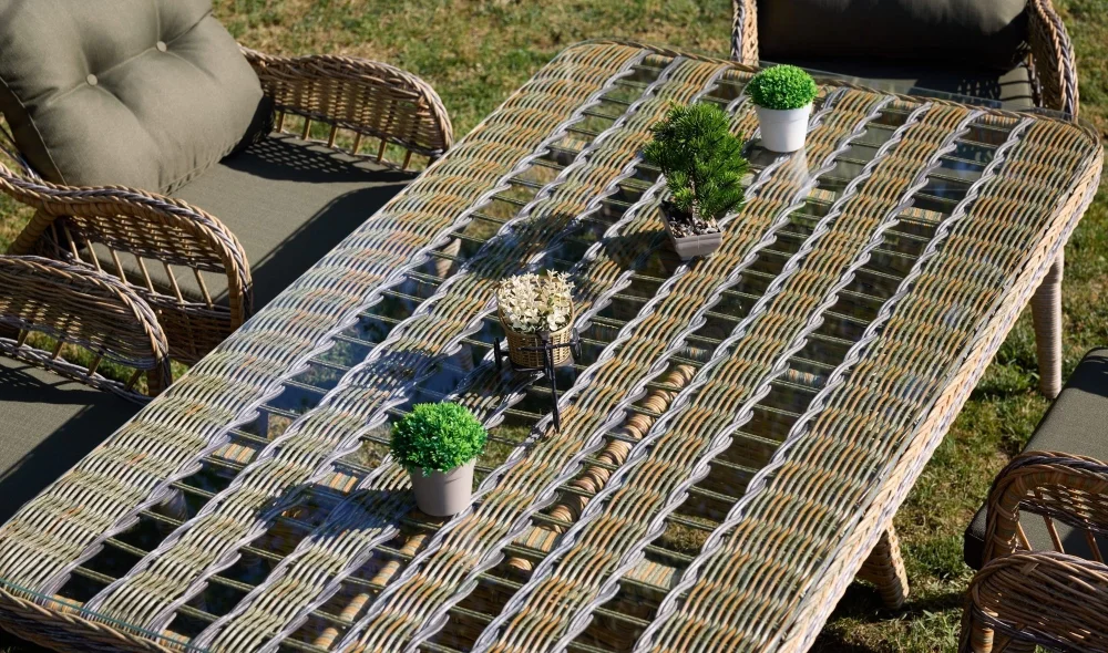 Seul Berlin Bahçe ve Balkon Masa Seti (Elvan)