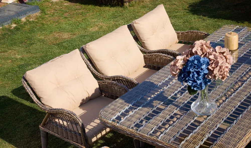 Seul Lizbon Bahçe ve Balkon Masa Seti (Eskitme)