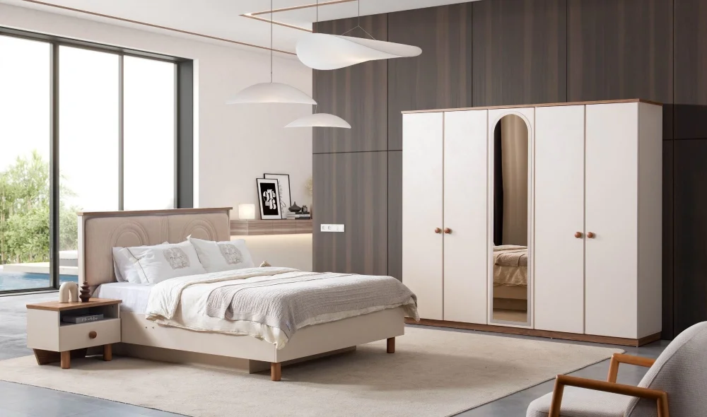 Soft 5 Kapaklı Gardrop