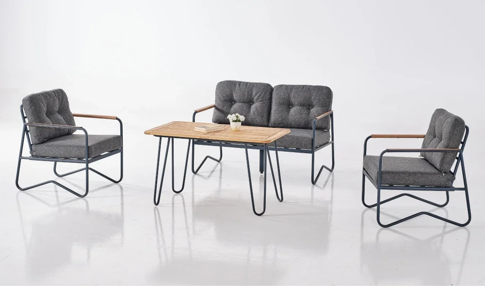 Space Antrasit Bahçe ve Balkon Takımı