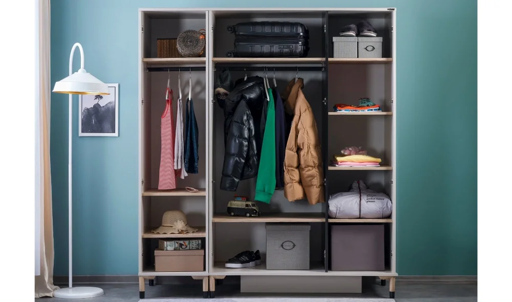 Lion Tek Kapaklı Dolap