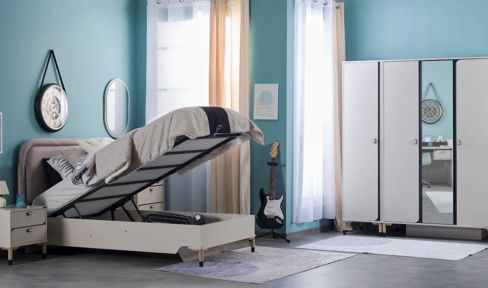 Lion Tek Kapaklı Dolap