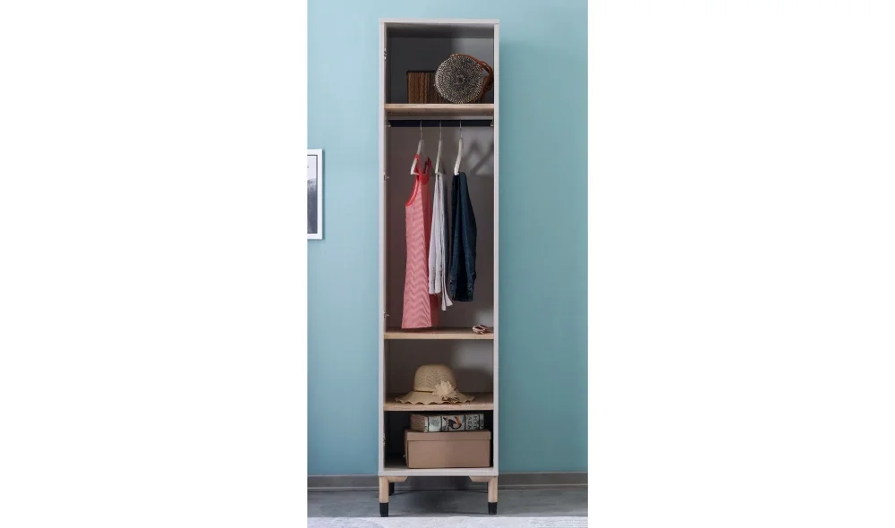 Lion Tek Kapaklı Dolap