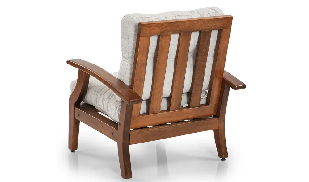 Teras Beyaz 5 Oturumlu Bahçe ve Balkon Takımı