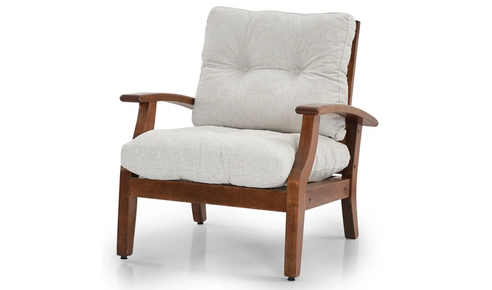 Teras Beyaz 5 Oturumlu Bahçe ve Balkon Takımı