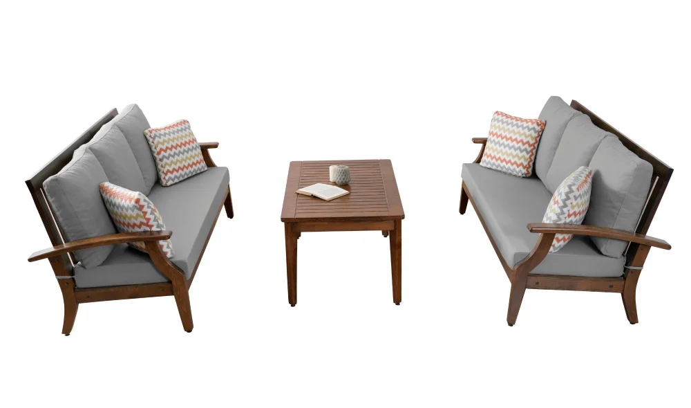 Teras Plus Gri 7 Oturumlu Bahçe ve Balkon Takımı