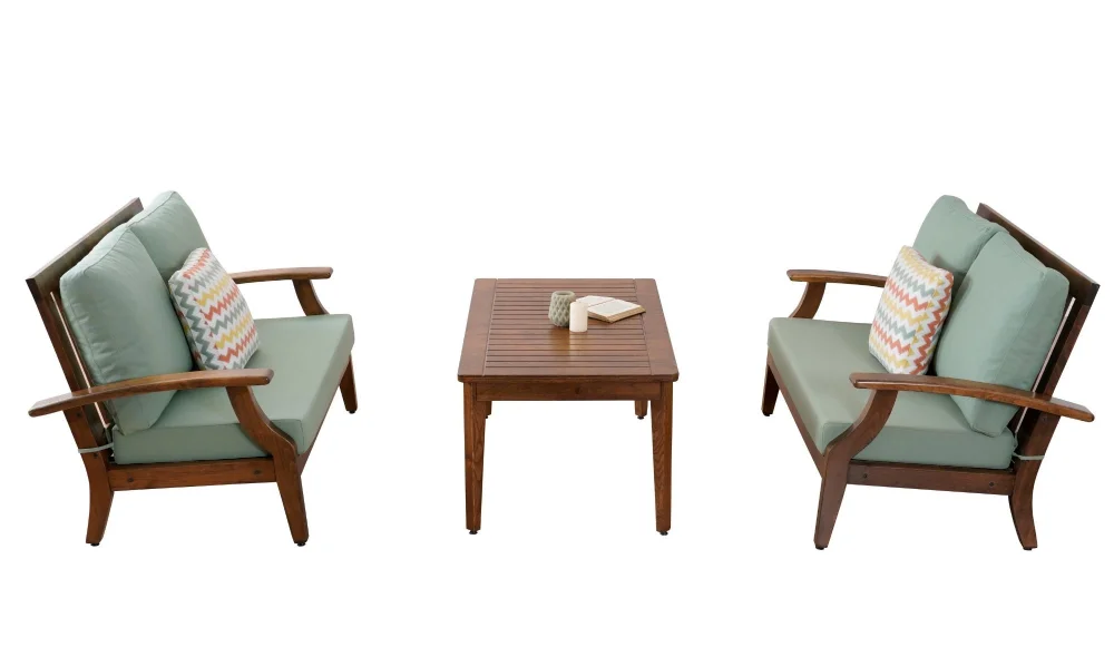 Teras Plus Yeşil 3+3 Oturumlu Bahçe ve Balkon Takımı