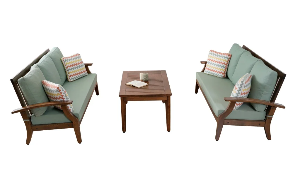 Teras Plus Yeşil 3+3 Oturumlu Bahçe ve Balkon Takımı