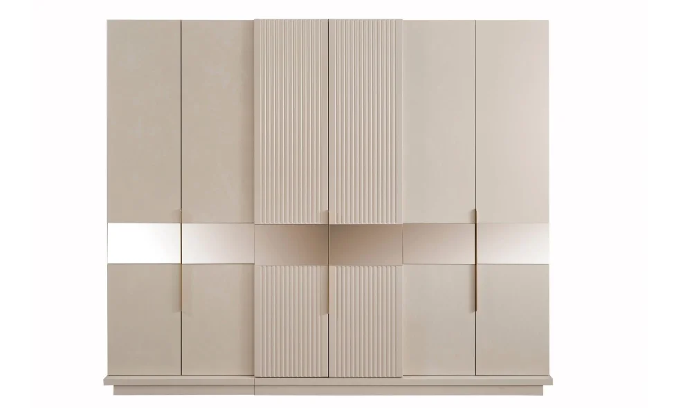 Tesla 6 Kapaklı Gardrop