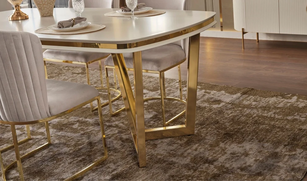 Tesla Luxury Yemek Odası Takımı