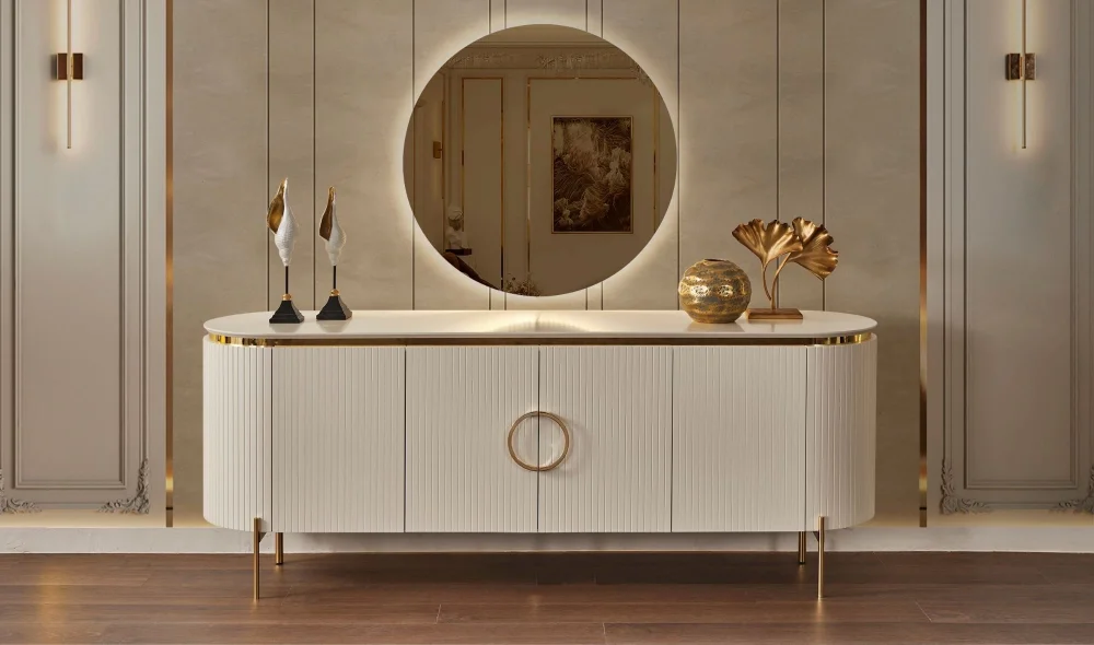 Tesla Luxury Yemek Odası Takımı