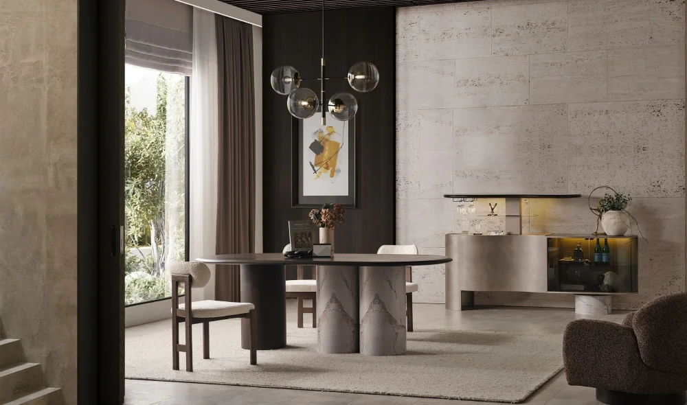 Tesla Yemek Odası Takımı