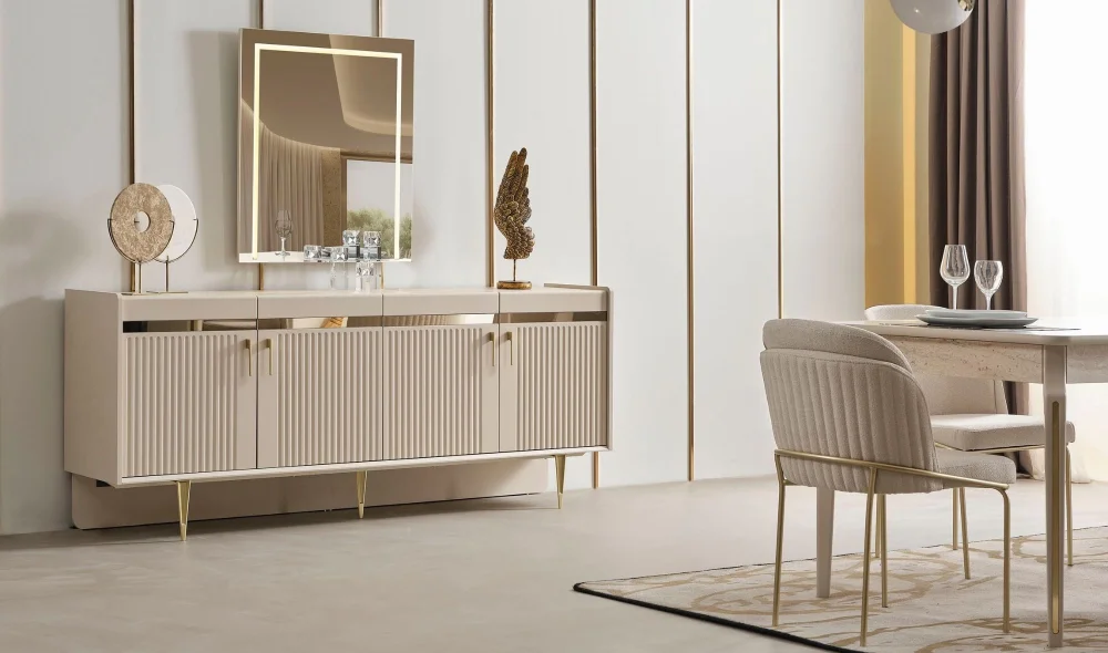 Tesla Yemek Odası Takımı