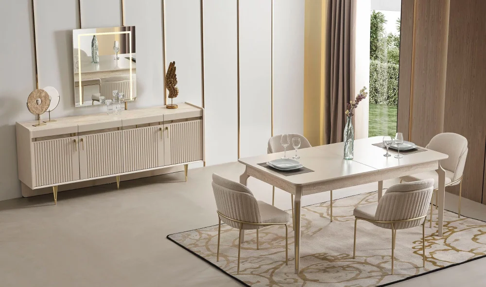 Tesla Yemek Odası Takımı