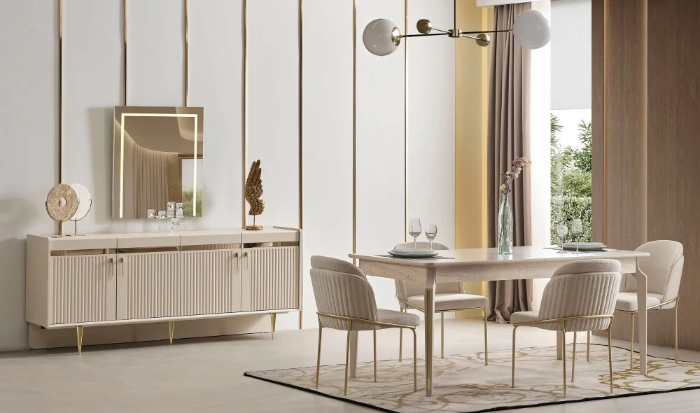 Tesla Yemek Odası Takımı