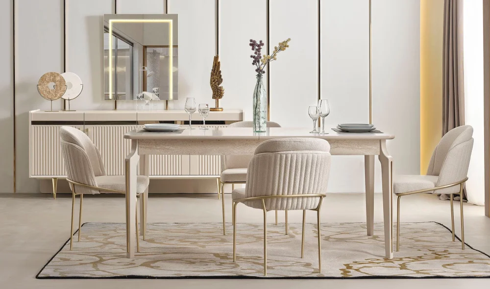 Tesla Yemek Odası Takımı