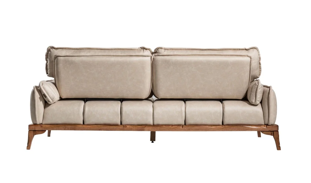 Tetra 3lü Koltuk (Krem)