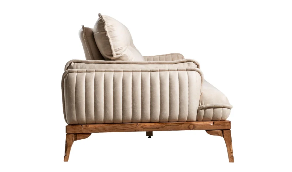 Tetra 3lü Koltuk (Krem)