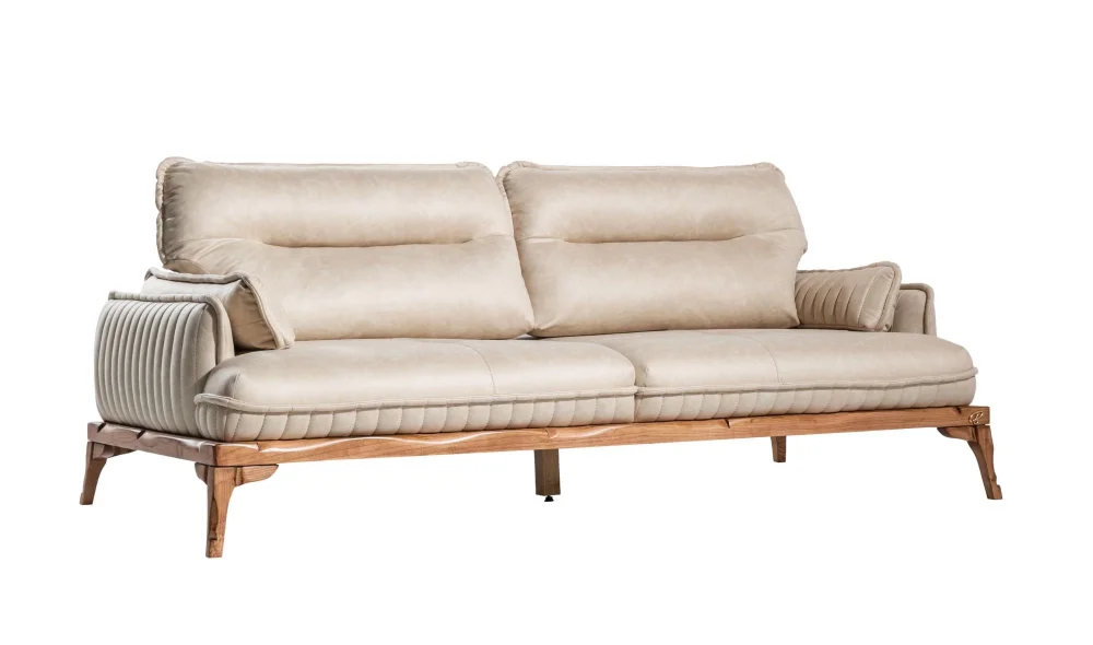 Tetra 3lü Koltuk (Krem)