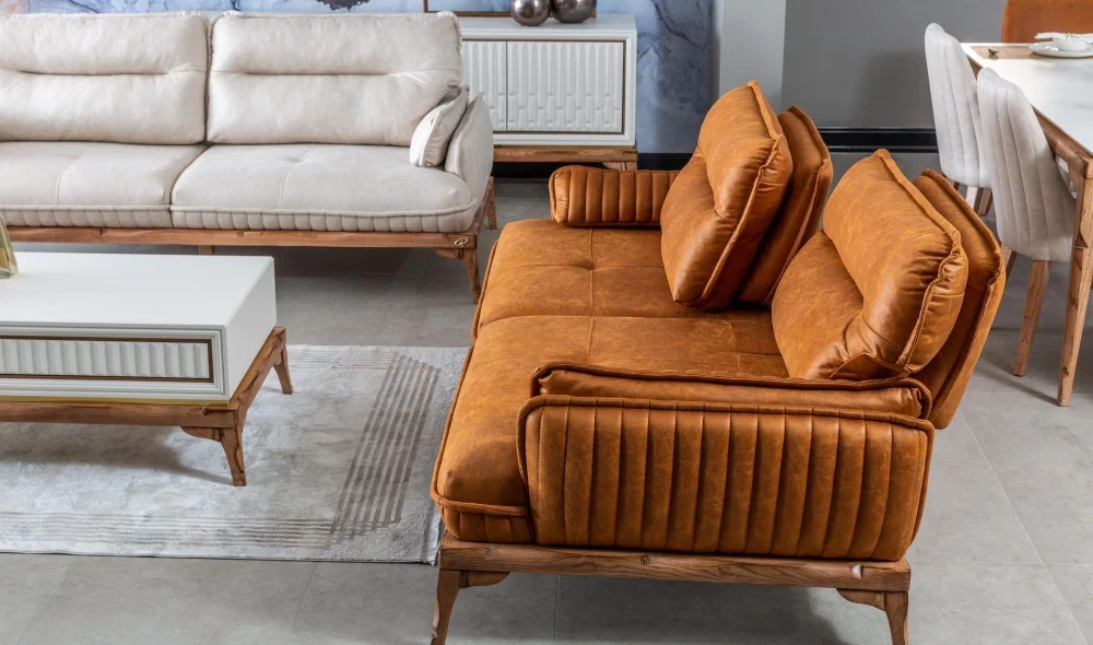 Tetra 3lü Koltuk (Turuncu)