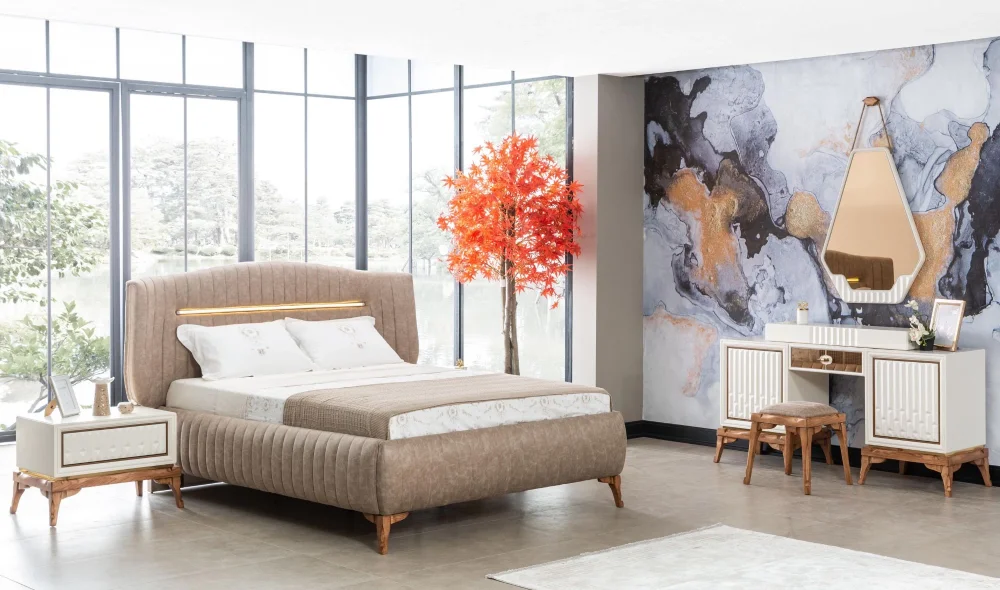 Tetra Bazalı Karyola (160x200)