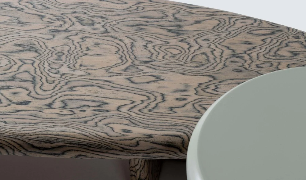 Titanic Gri Orta Sehpa Seti