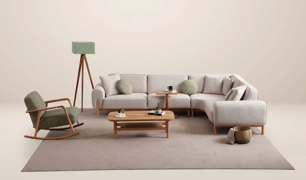 Toffi Köşe Koltuk Takımı (Large)