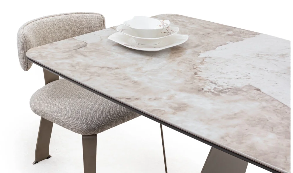 Valente Seramik Yemek Masası