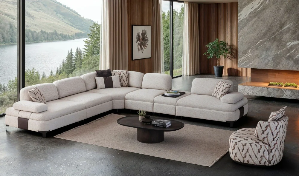 Vienna Sandıklı Köşe Koltuk Takımı