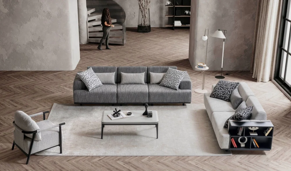 Viev Koltuk Takımı (Gri)