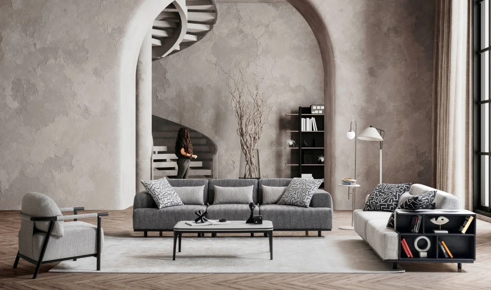 Viev Koltuk Takımı (Gri)