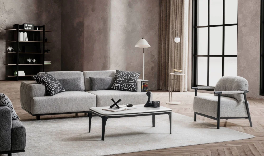 Viev Koltuk Takımı (Gri)