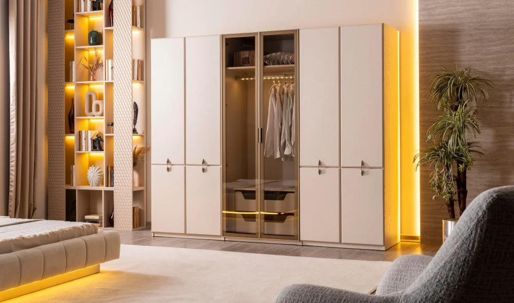 Viral 6 Kapaklı Gardrop