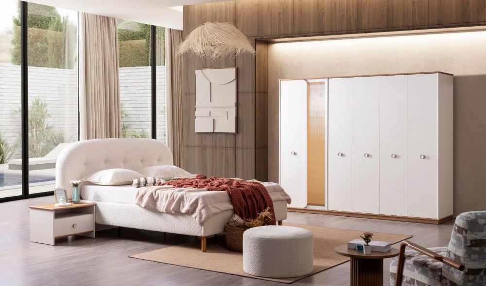 Virjin 6 Kapaklı Gardrop