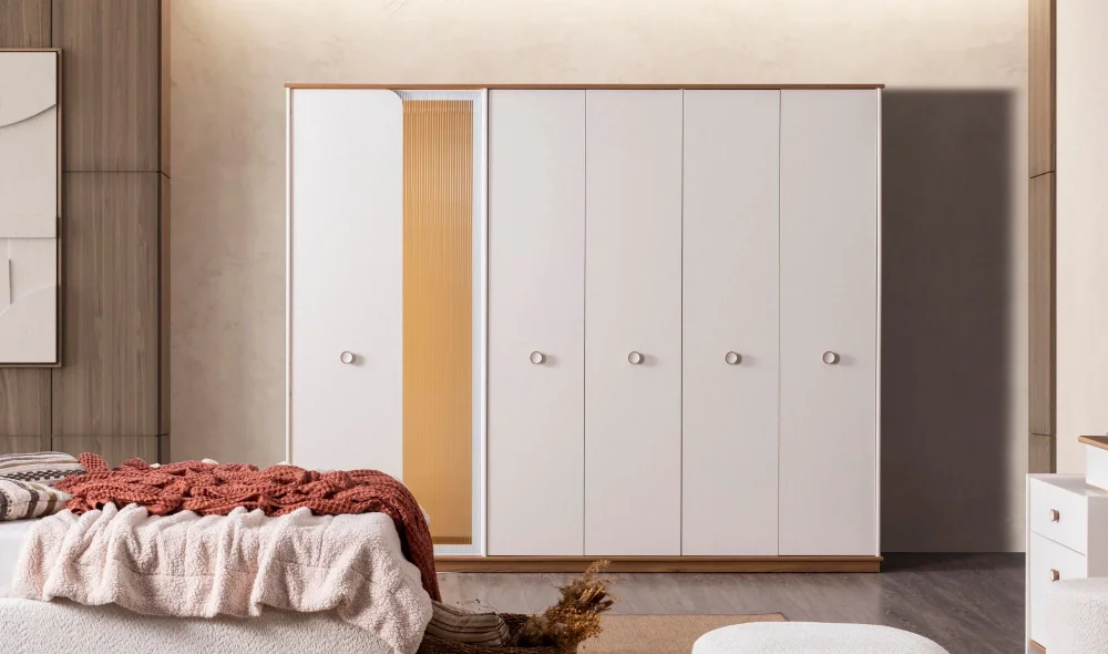 Virjin 6 Kapaklı Gardrop