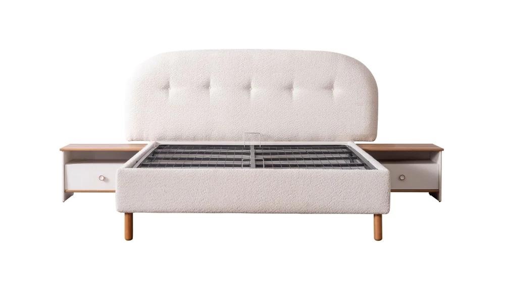 Virjin Bazalı Karyola (160x200)