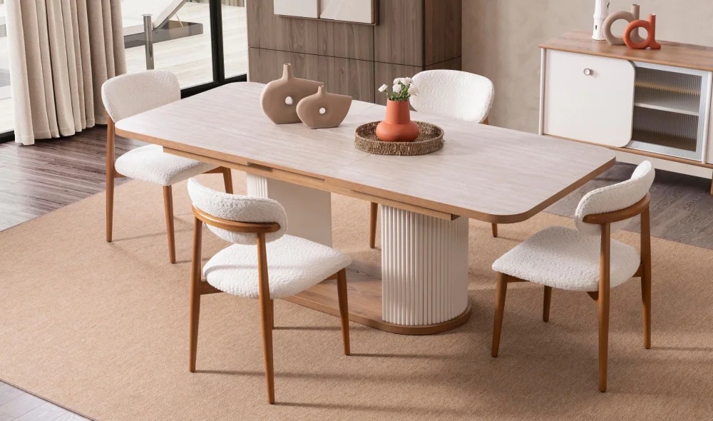 Virjin Yemek Masası Takımı