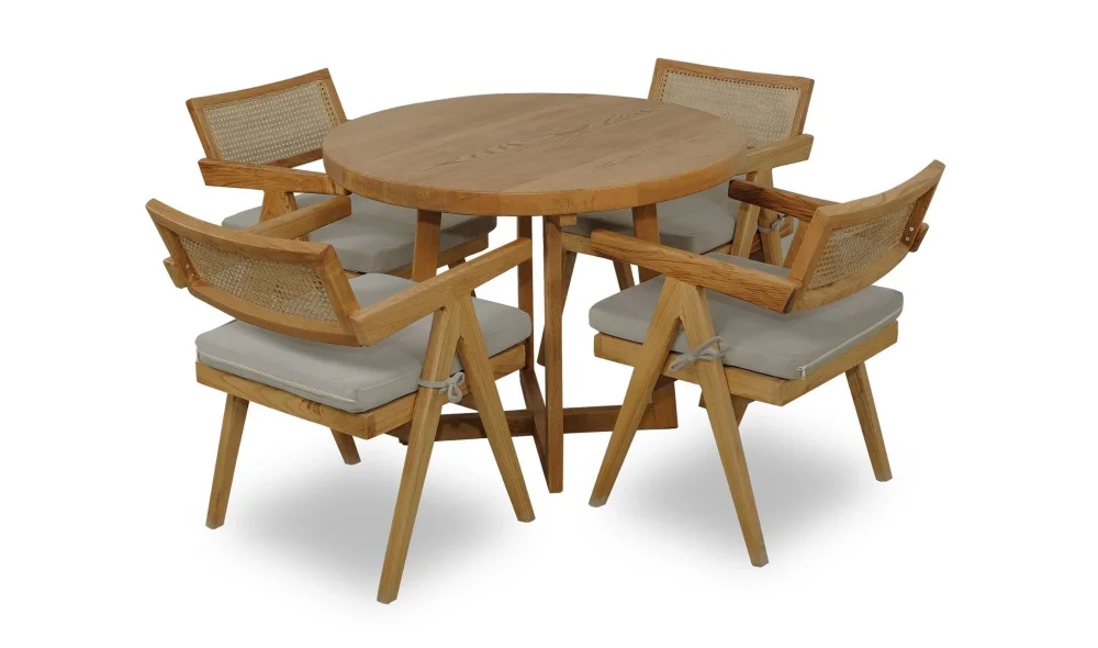 Woody 4 Kişilik Bahçe ve Balkon Takımı