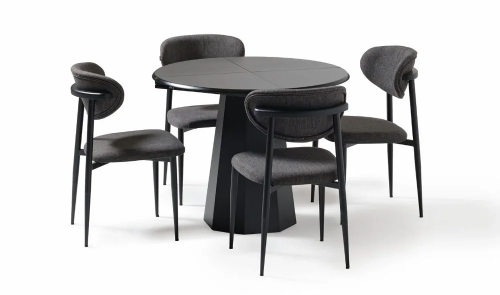 Yuka Yuvarlak Mutfak Masası Takımı