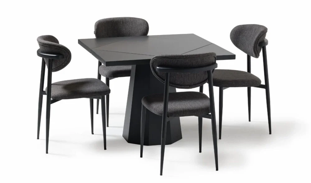 Yuka Yuvarlak Mutfak Masası Takımı