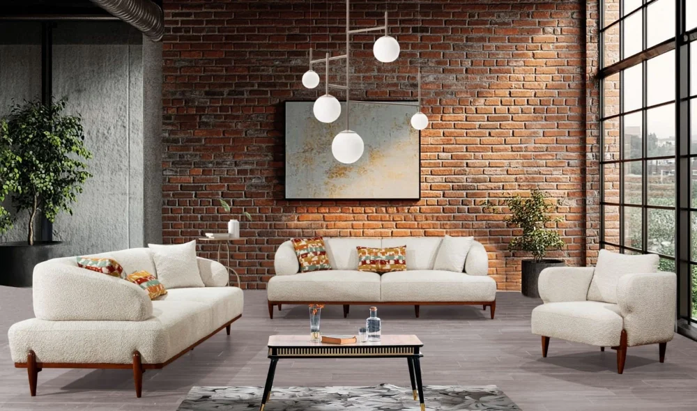 Zeren Koltuk Takımı (Ceviz)