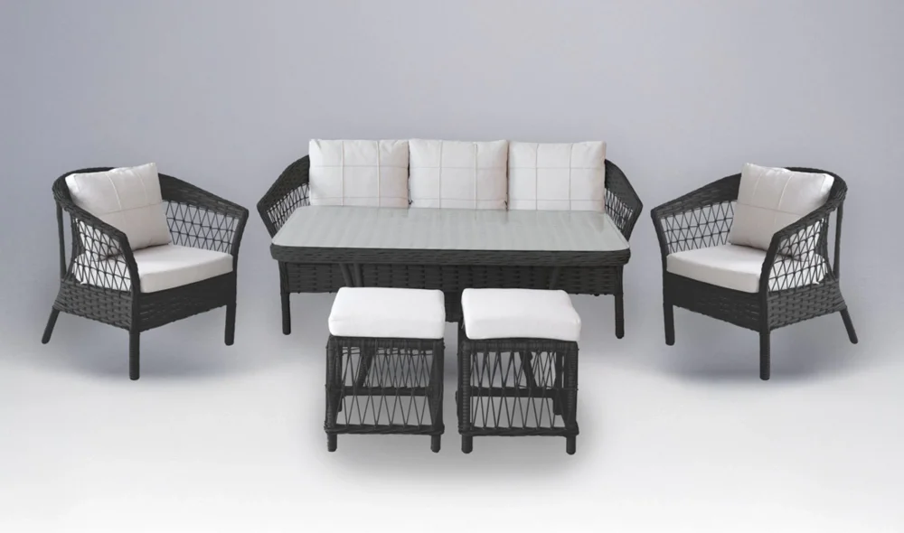 Zigana Camel Üçlü Bahçe ve Balkon Takımı