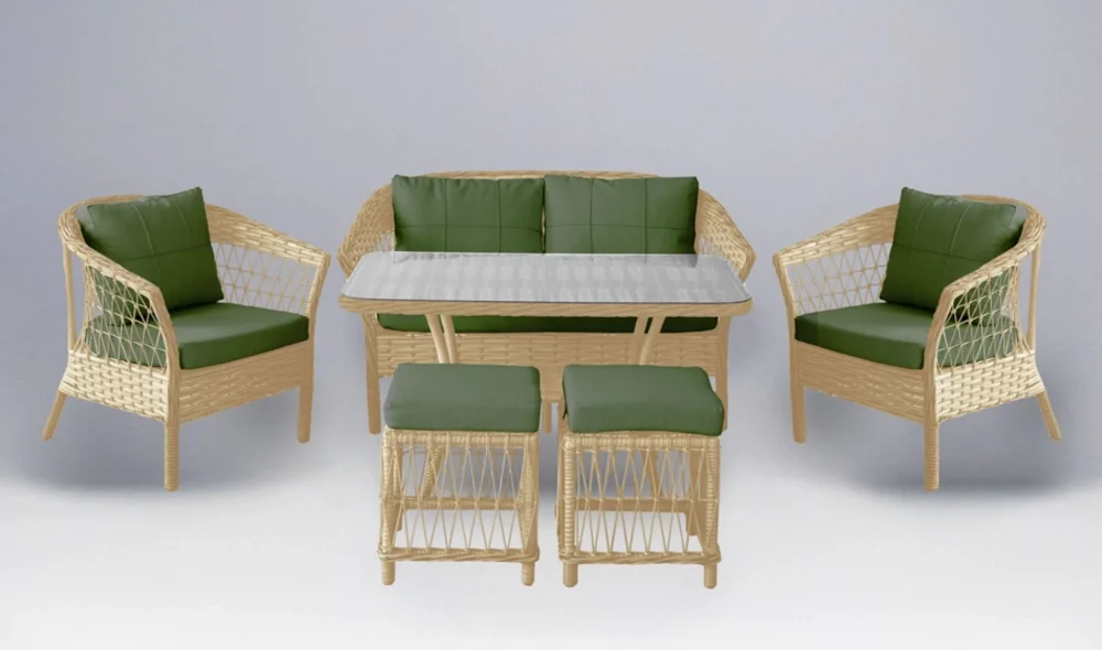 Zigana Camel İkili Bahçe ve Balkon Takımı