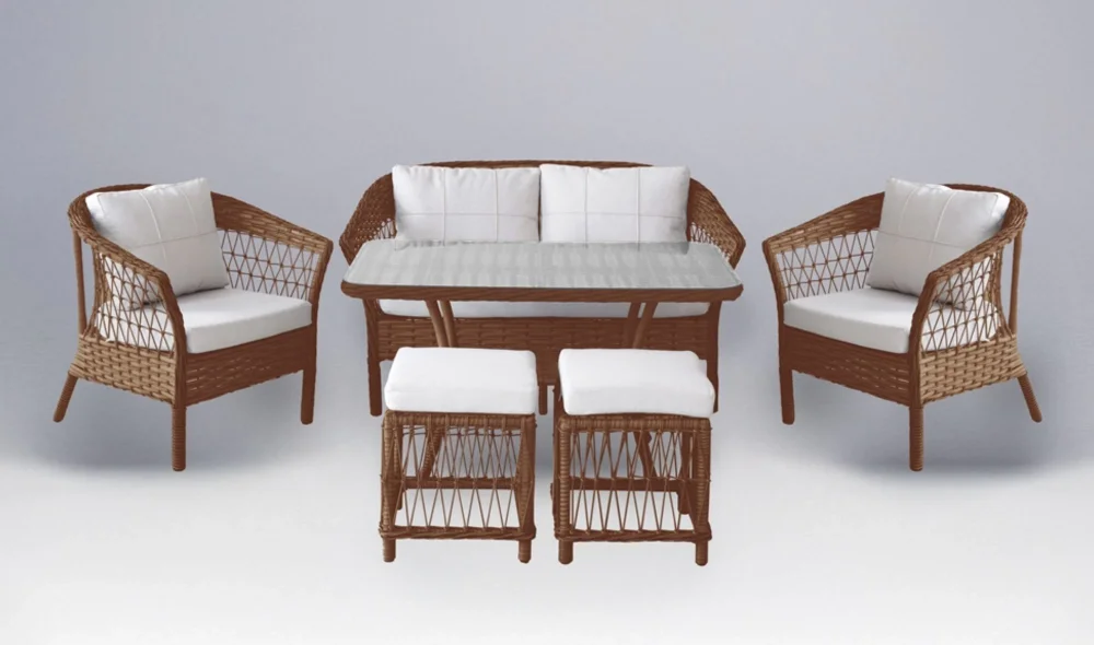 Zigana Camel İkili Bahçe ve Balkon Takımı