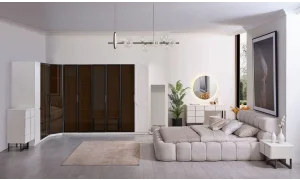 Dallas 6 Kapaklı Gardrop