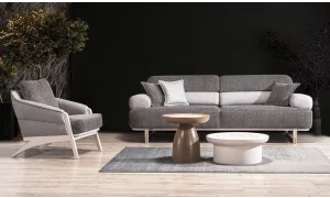 Alp Gri Koltuk Takımı