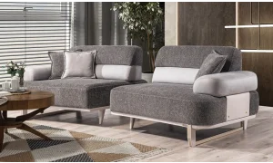 Alp Gri Koltuk Takımı