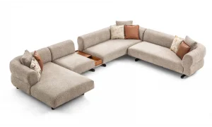 Cassaro Dinlenmeli Köşe Koltuk Takımı