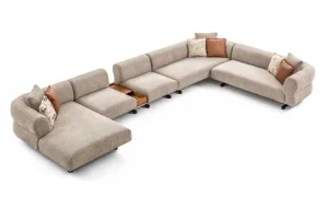 Cassaro Dinlenmeli Köşe Koltuk Takımı